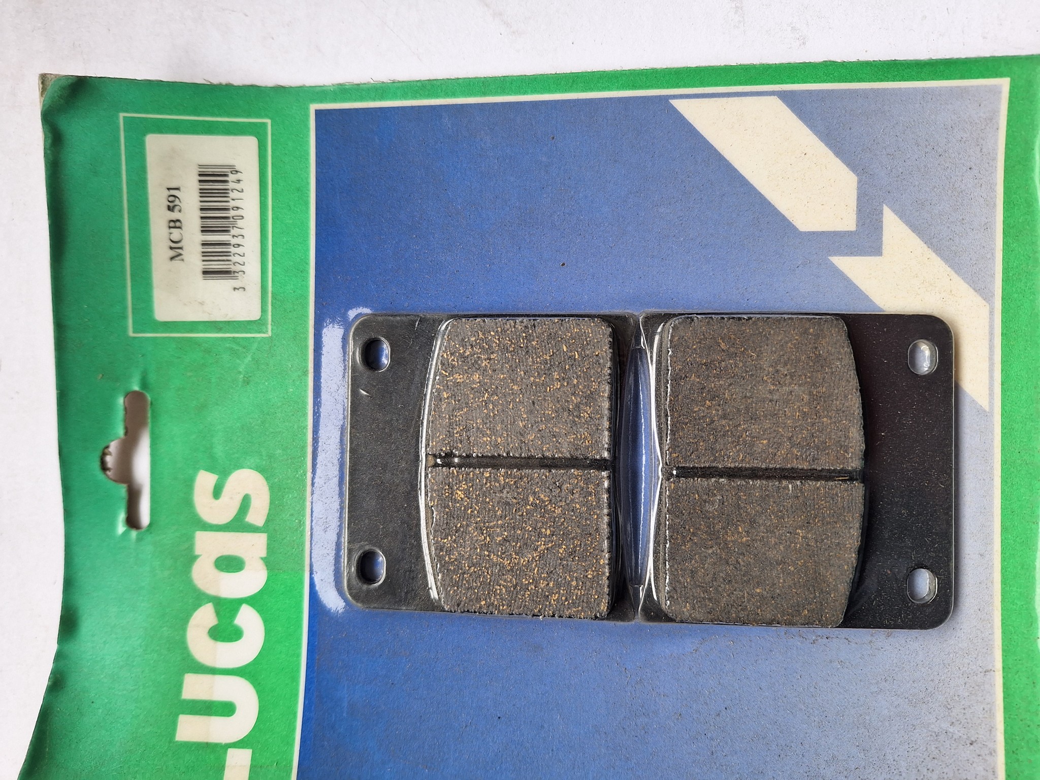 Picture of Lucas TRW  BREMSBELÄGE VO MCB 591 